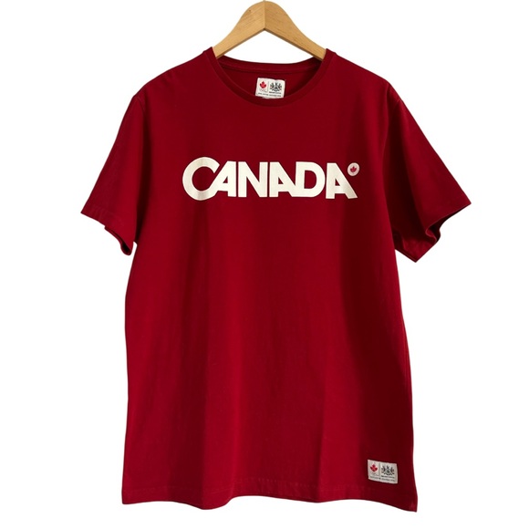 Hudson's Bay Company Other - Vintage Hudson’s Bay Canada Olympic Team Red T-Shirt Made in Canada